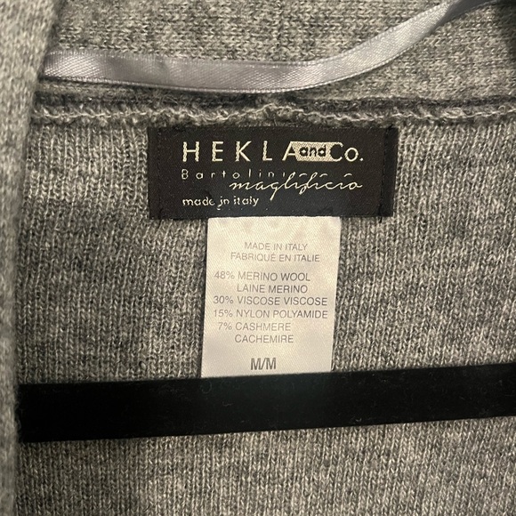 Hekla and Co Merino Wool Cardigan. Size Medium - Picture 4 of 4